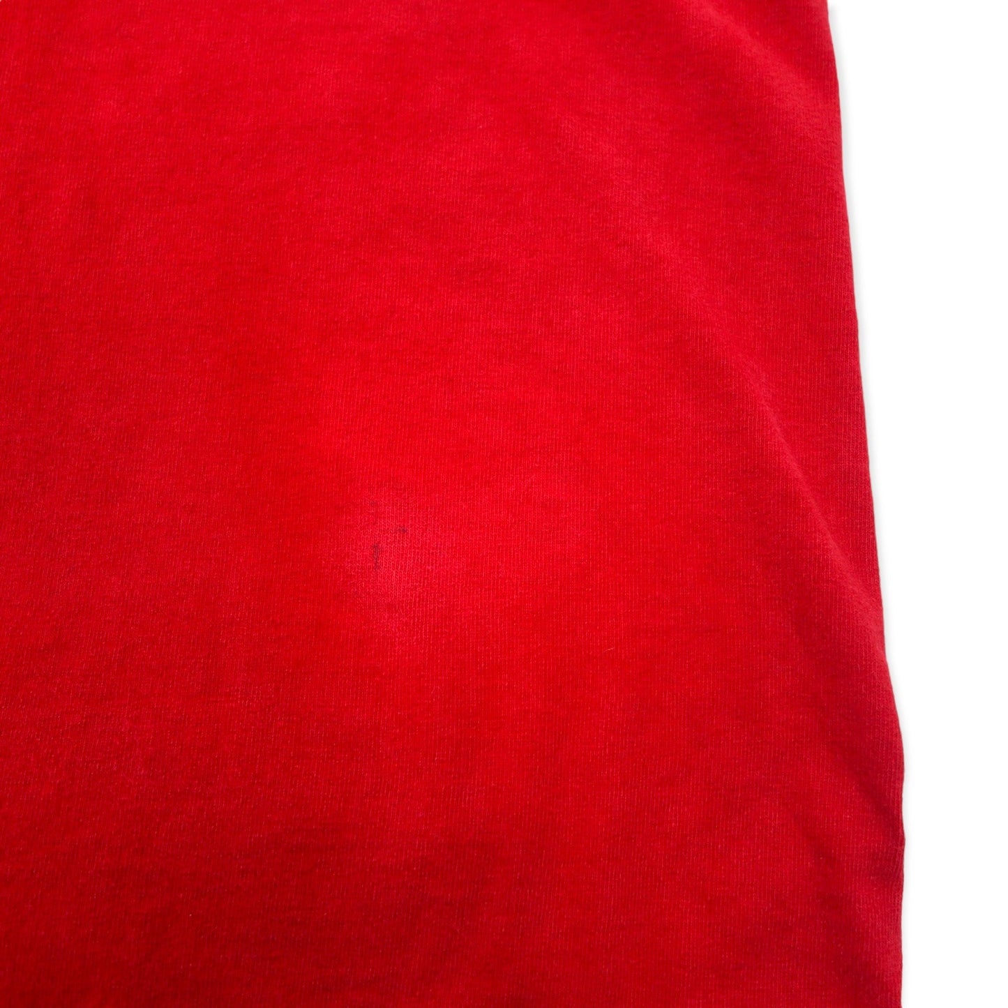 POLO JEANS CO. RALPH LAUREN ロゴプリント ロングスリーブ Tシャツ ロンT M レッド コットン 袖ロゴ