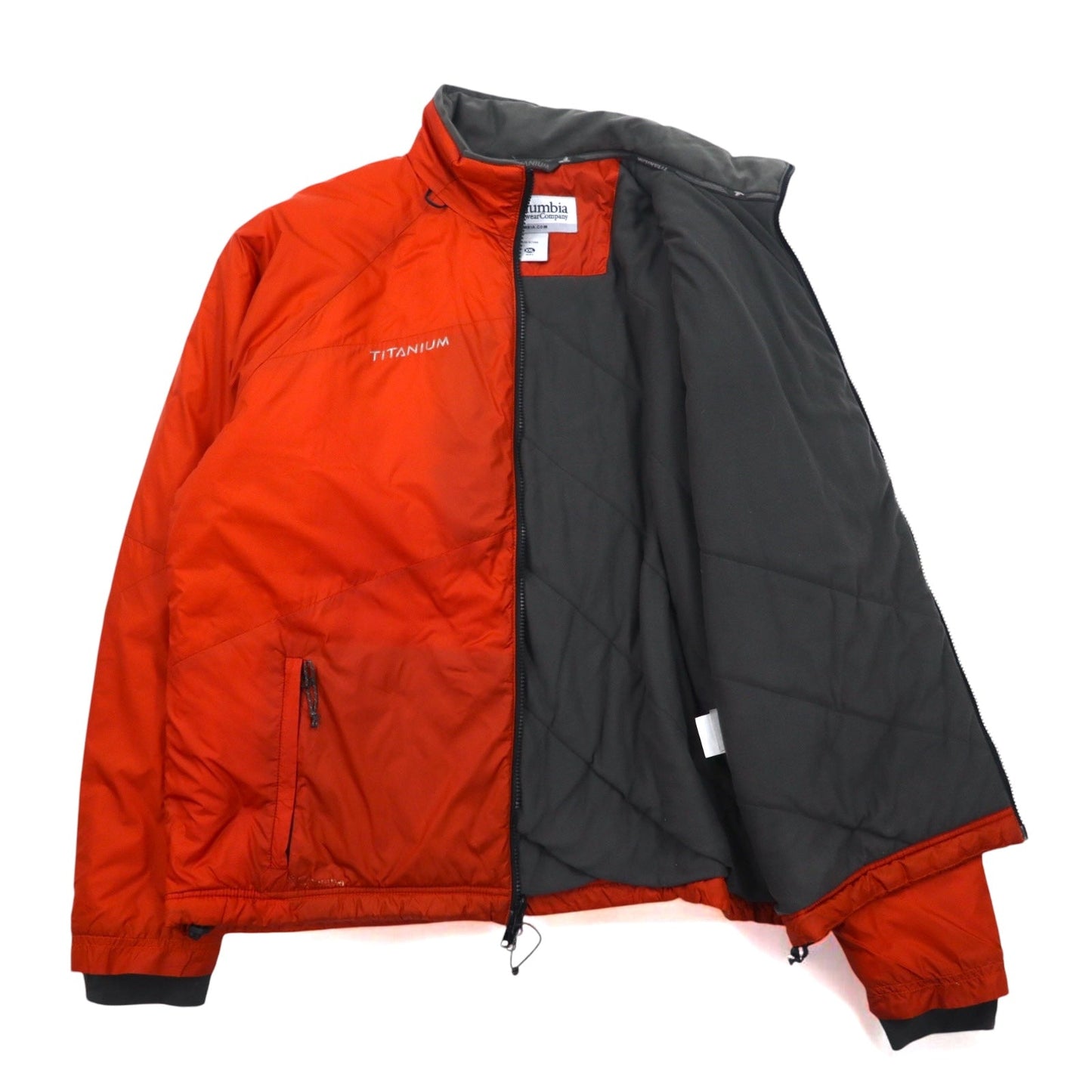 Columbia タイタニウム TITANIUM インサレーションジャケット 中綿 XXL オレンジ SM6509