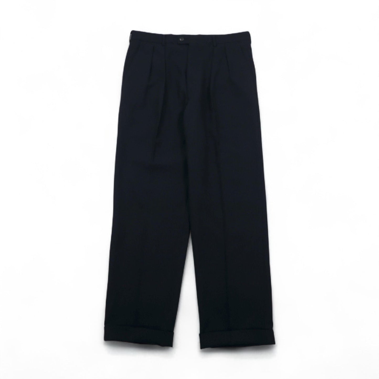 Paul Smith 90年代 3B スーツ セットアップ XL ブラック バーズアイ LANIFICIO FINTES イタリア生地 日本製
