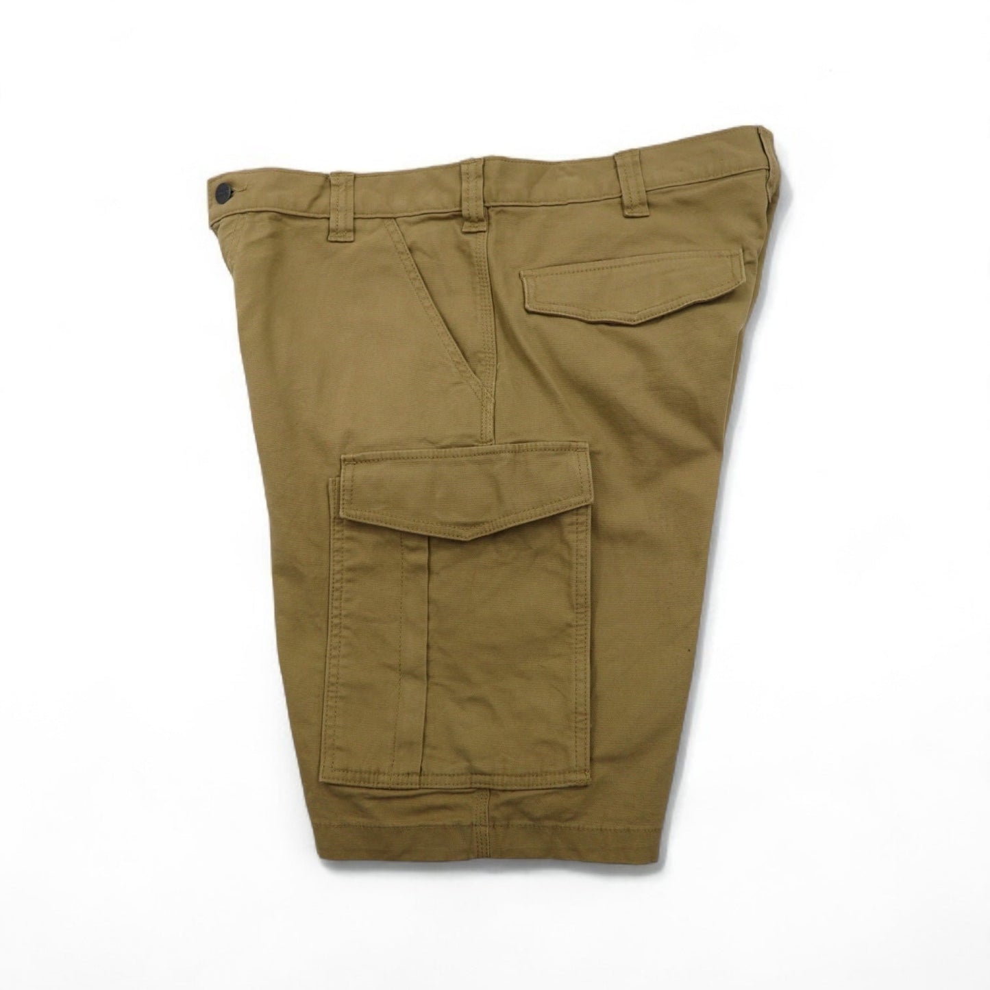 Carhartt リラックスフィット ダック地 ショート カーゴパンツ RUGGED FLEX ハーフパンツ L ベージュ 103542