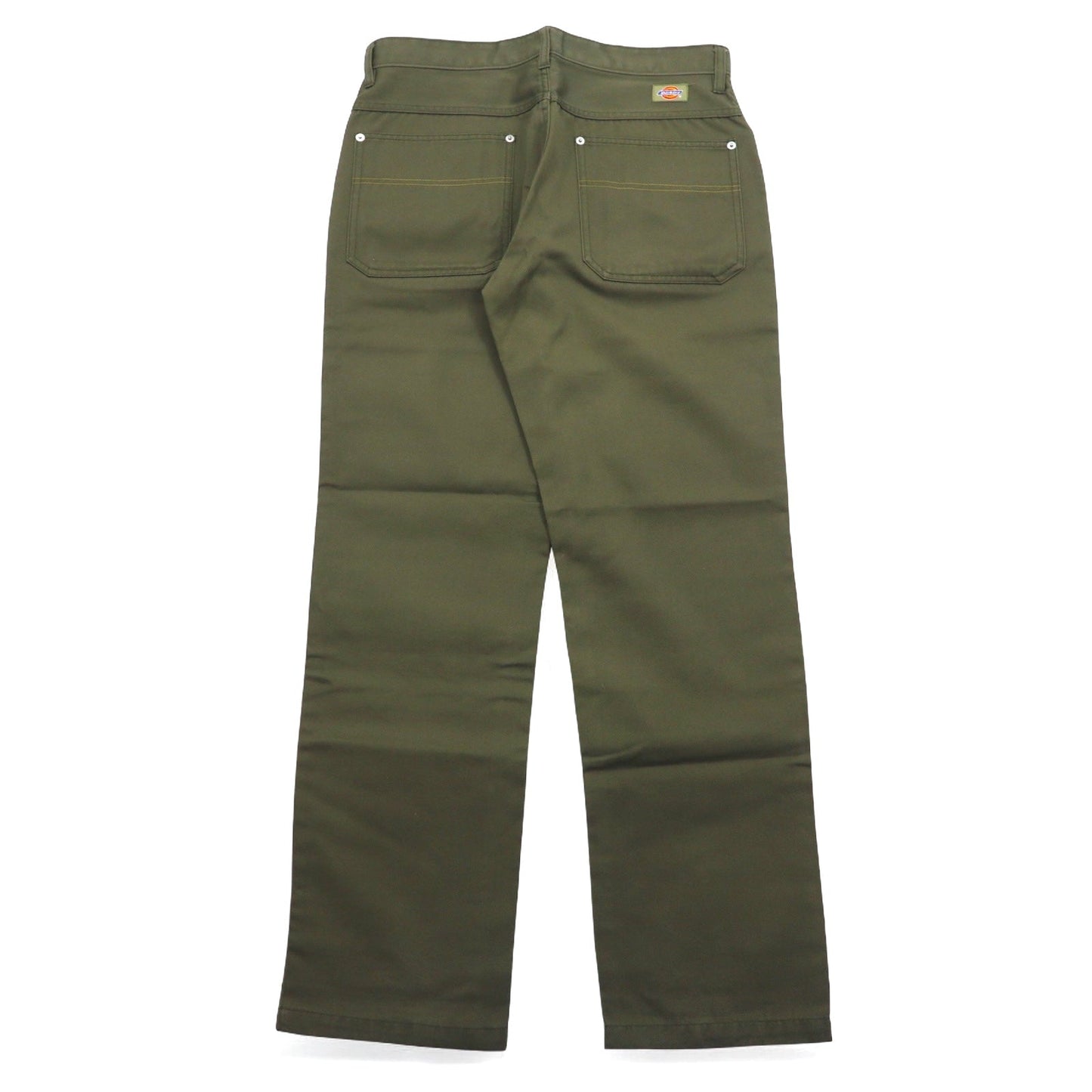 Stussy × Dickies シャネルロゴ 刺繍 チノパンツ M カーキ ワンポイント UXST05M