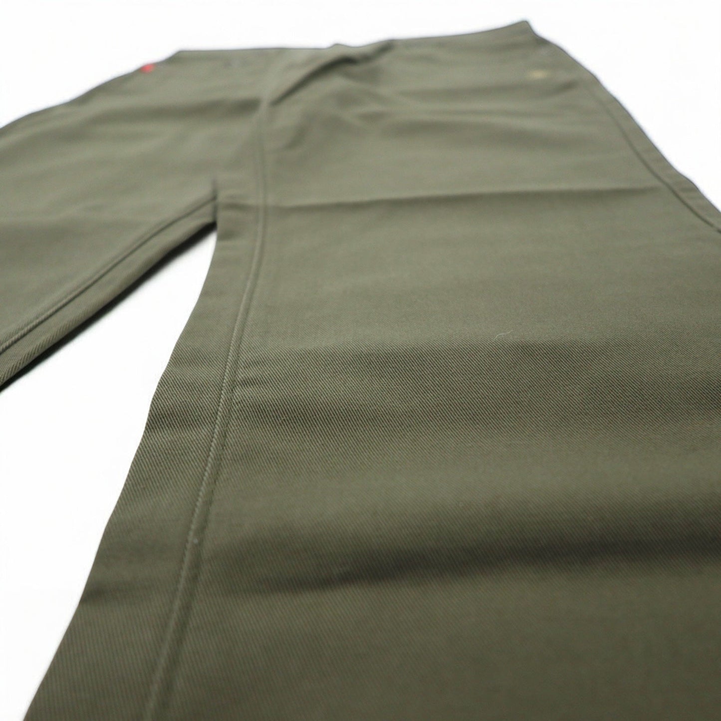 Stussy × Dickies シャネルロゴ 刺繍 チノパンツ M カーキ ワンポイント UXST05M