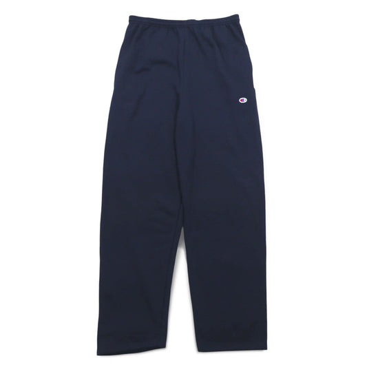 Champion スウェットパンツ L ネイビー コットン 裏起毛 バータグ ホンジュラス製