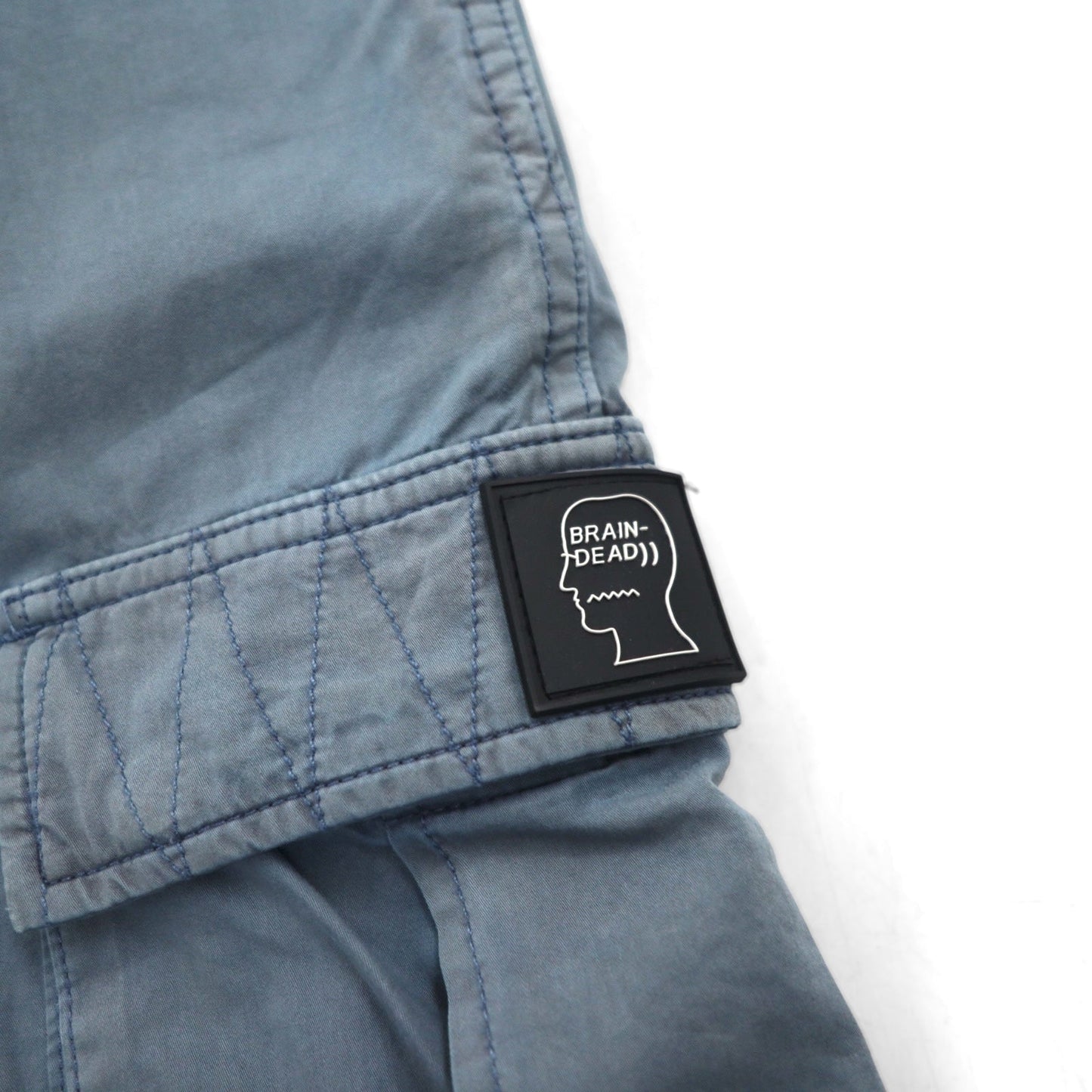 BRAIN DEAD フライトパンツ Blue Flight Pants カーゴパンツ M ブルー ドローコード ユーティリティポケット