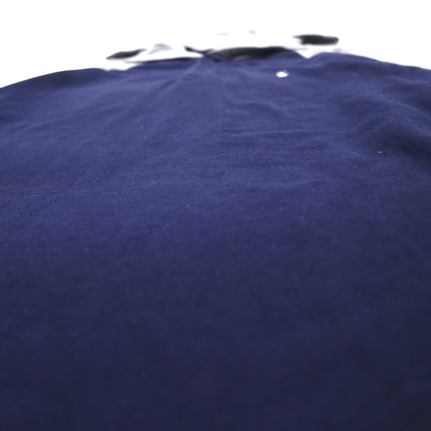 POLO RALPH LAUREN ハーフボタンパーカー XL ネイビー 鹿の子 PERFORMANCE ナンバリング スモールポニー