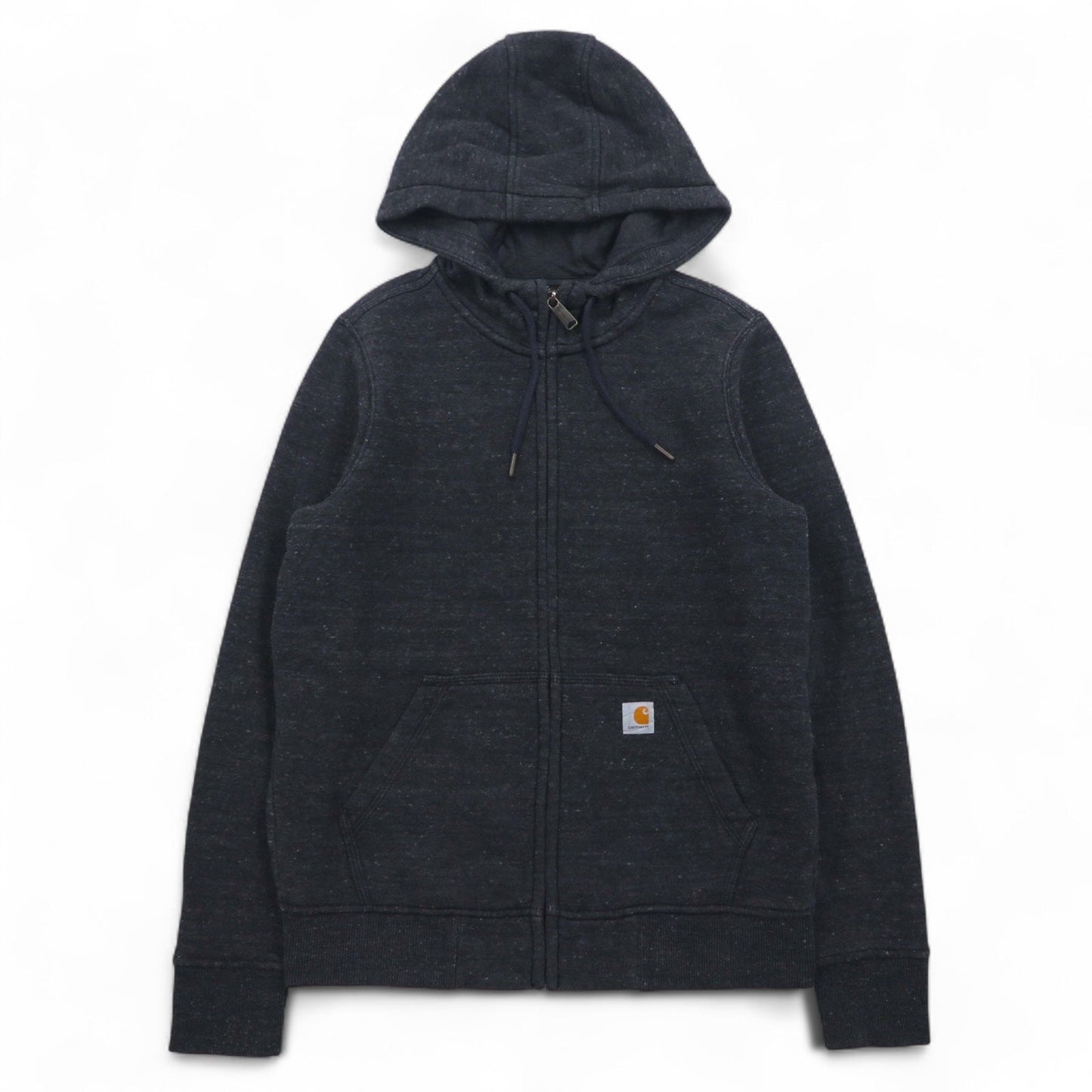 Carhartt フルジップパーカー S グレー RELAXED FIT リラックスフィット MIDWEIGHT 102788