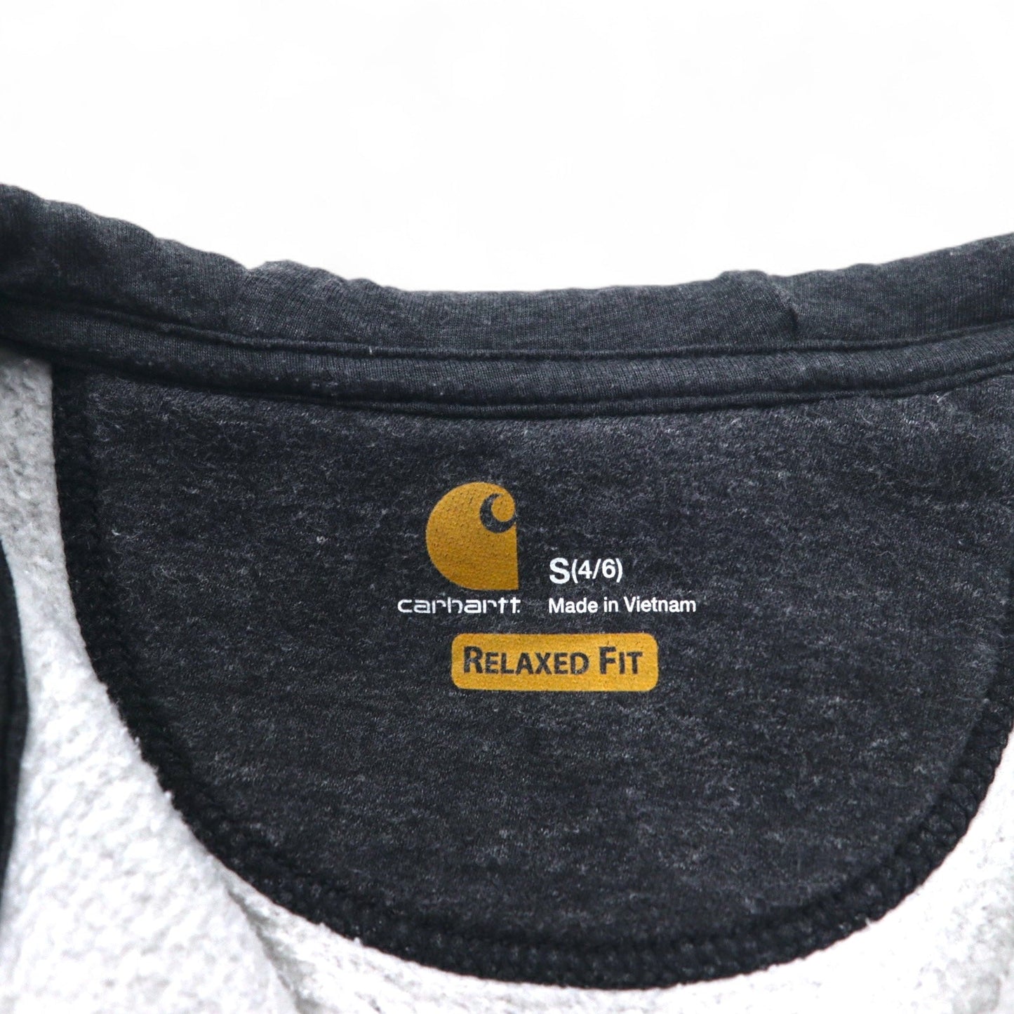Carhartt フルジップパーカー S グレー RELAXED FIT リラックスフィット MIDWEIGHT 102788
