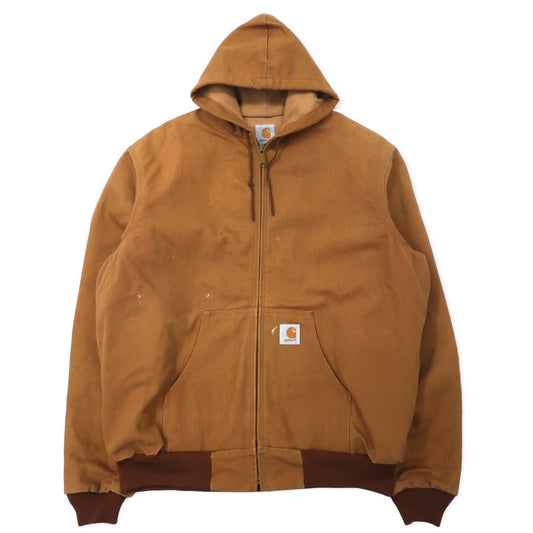 carhartt USA製 ダック アクティブジャケット XL ベージュ コットン