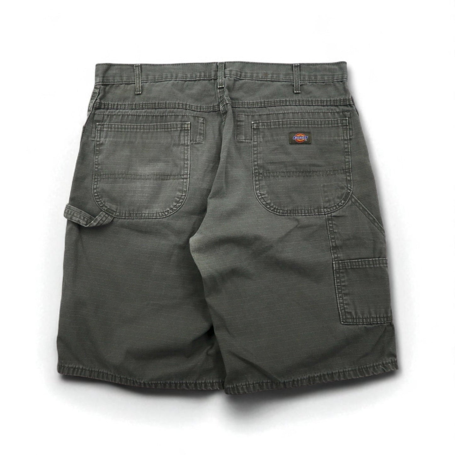 Dickies リラックスフィット リップストップ カーペンター ショートパンツ ハーフパンツ XL カーキ WR825 メキシコ製