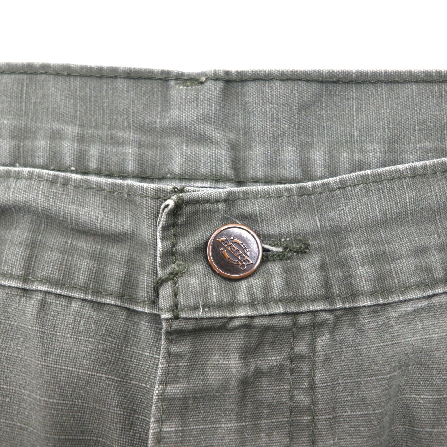 Dickies リラックスフィット リップストップ カーペンター ショートパンツ ハーフパンツ XL カーキ WR825 メキシコ製