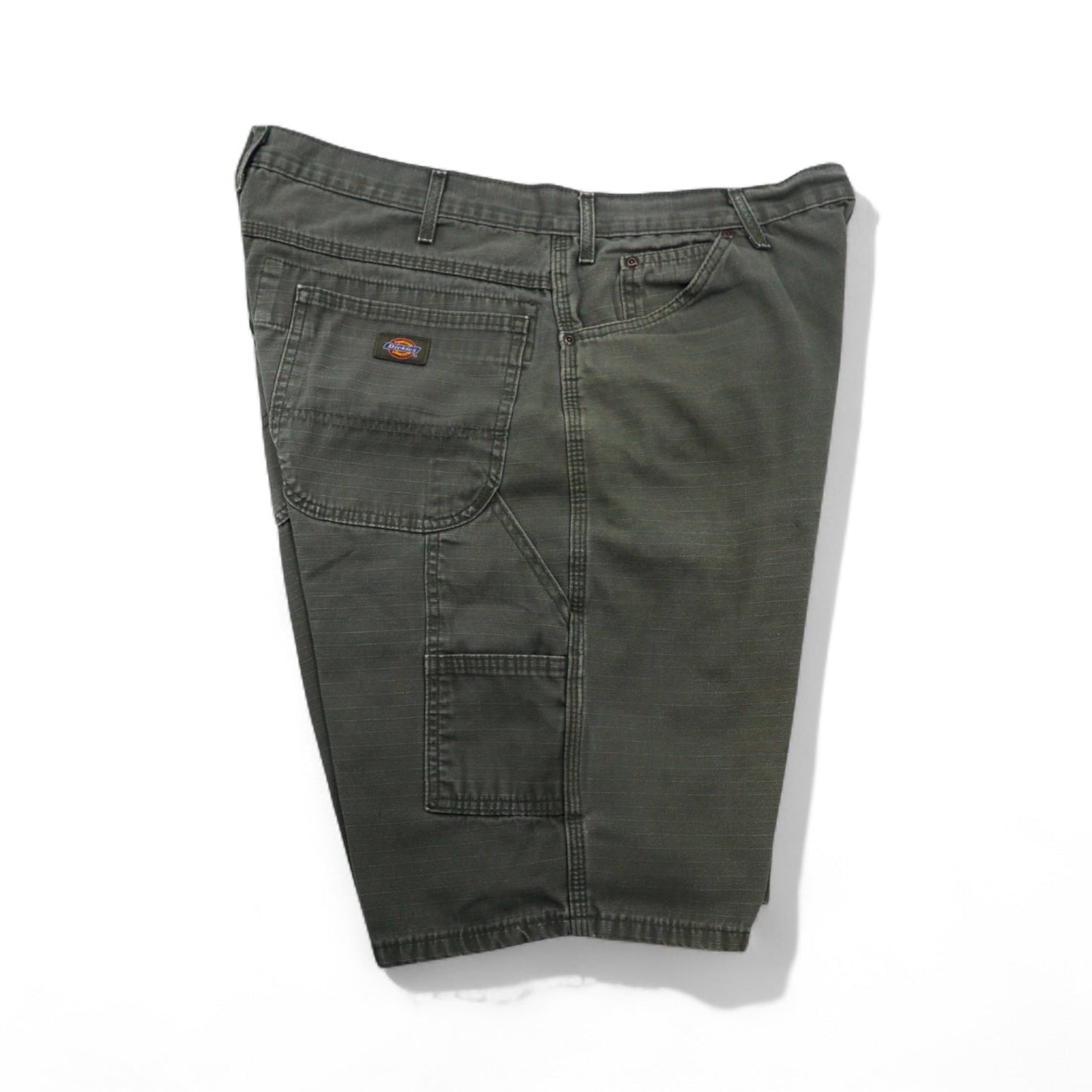 Dickies リラックスフィット リップストップ カーペンター ショートパンツ ハーフパンツ XL カーキ WR825 メキシコ製