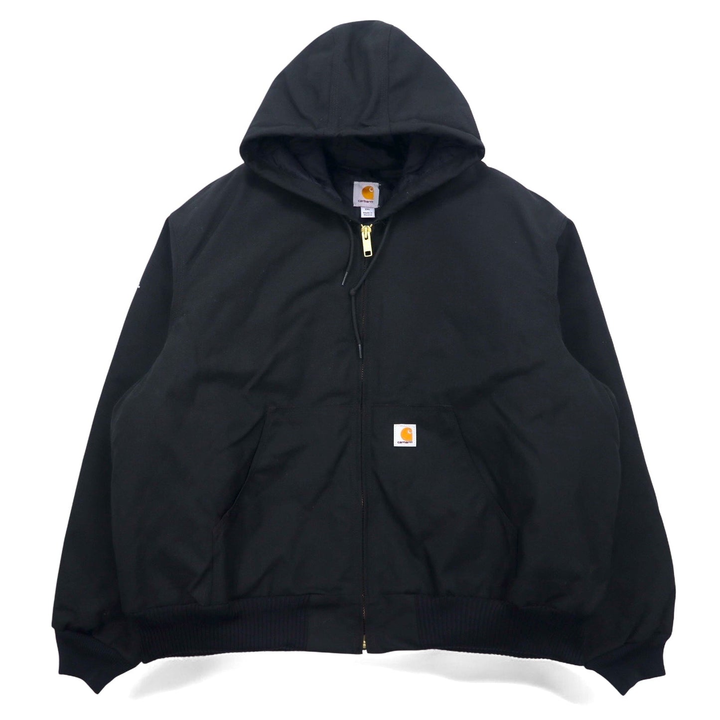 Carhartt エクストリーム アークティック アクティブジャケット Extremes Arctic Active Jacket Quilt Lined 中綿 2XL ブラック コーデュラ 撥水 J133 メキシコ製