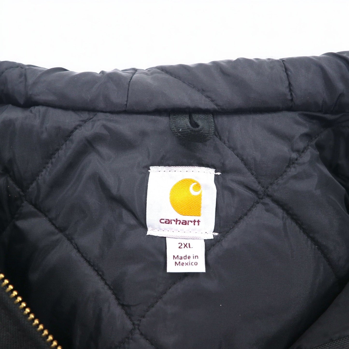 Carhartt エクストリーム アークティック アクティブジャケット Extremes Arctic Active Jacket Quilt Lined 中綿 2XL ブラック コーデュラ 撥水 J133 メキシコ製
