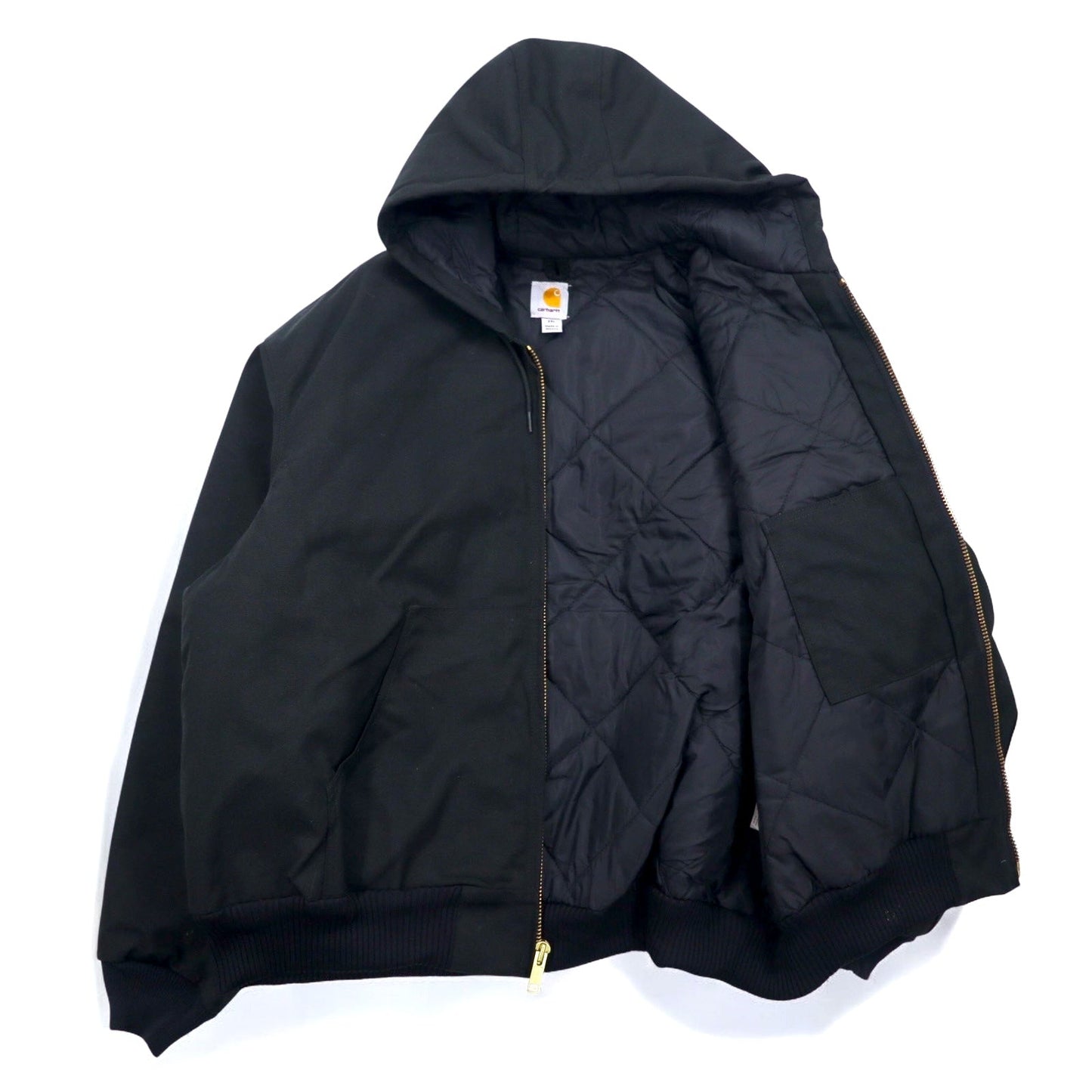 Carhartt エクストリーム アークティック アクティブジャケット Extremes Arctic Active Jacket Quilt Lined 中綿 2XL ブラック コーデュラ 撥水 J133 メキシコ製