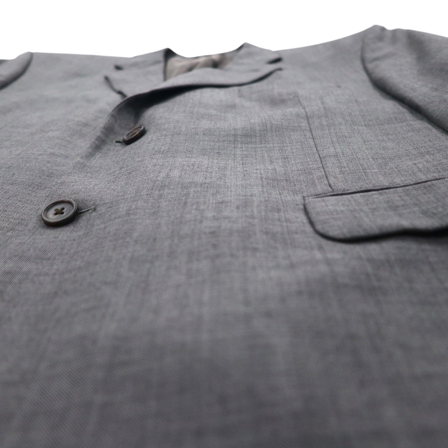 LAUREN RALPH LAUREN 2B テーラードジャケット スーツ L グレー ウール