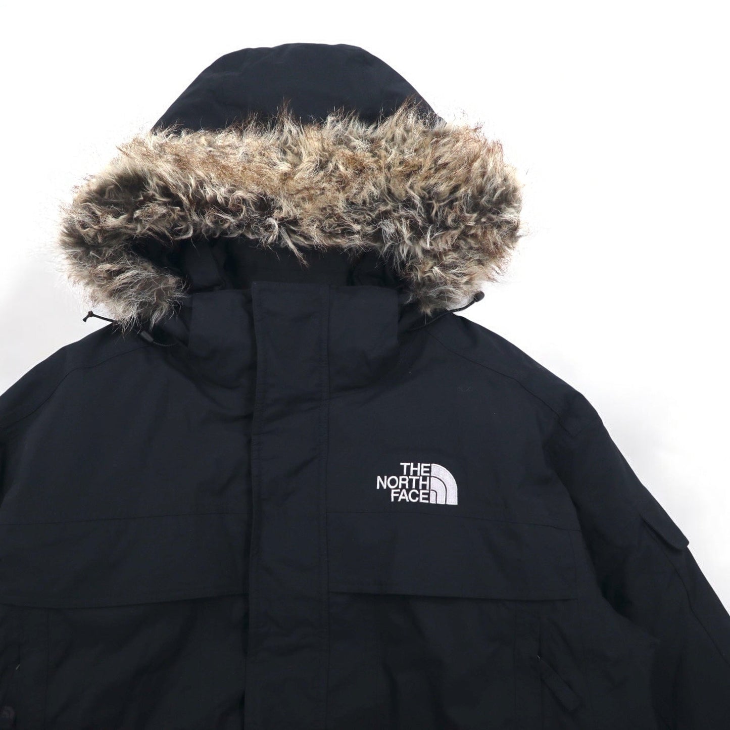 THE NORTH FACE マクマードパーカ McMurdo Parka ダウンジャケット XL ブラック HYVENT 防水 ファー フード着脱式 US規格