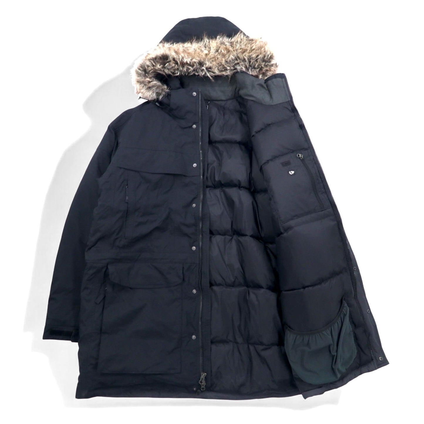 THE NORTH FACE マクマードパーカ McMurdo Parka ダウンジャケット XL ブラック HYVENT 防水 ファー フード着脱式 US規格