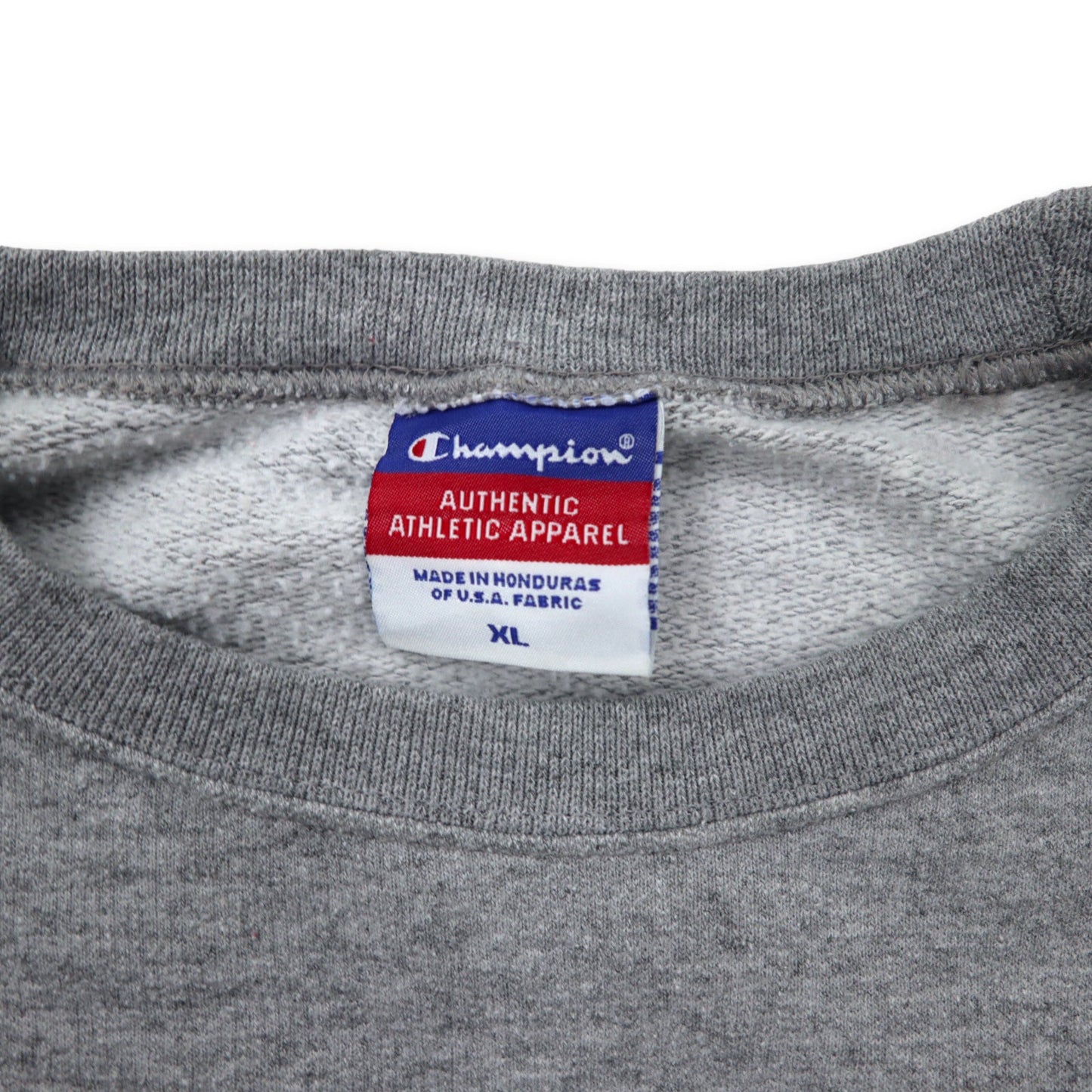 Champion 90年代 カレッジ プリントスウェット XL グレー コットン MARYLAND ビッグサイズ ホンジュラス製