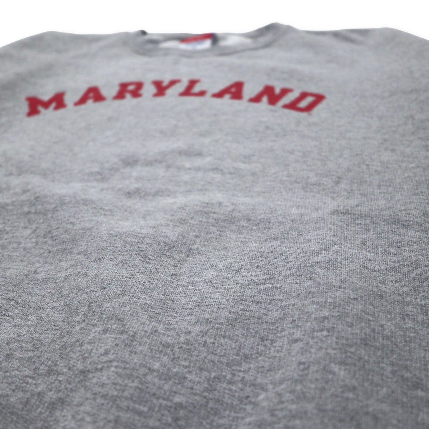Champion 90年代 カレッジ プリントスウェット XL グレー コットン MARYLAND ビッグサイズ ホンジュラス製