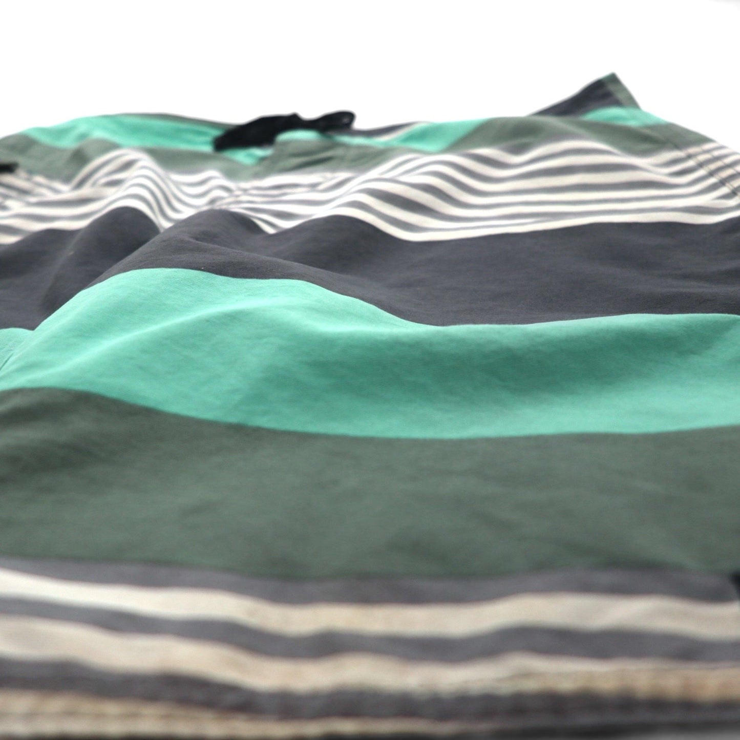 patagonia ウェーブフェアラー ボードショーツ Wavefarer Board Shorts ショートパンツ M グリーン グレー ボーダー ナイロン 86621