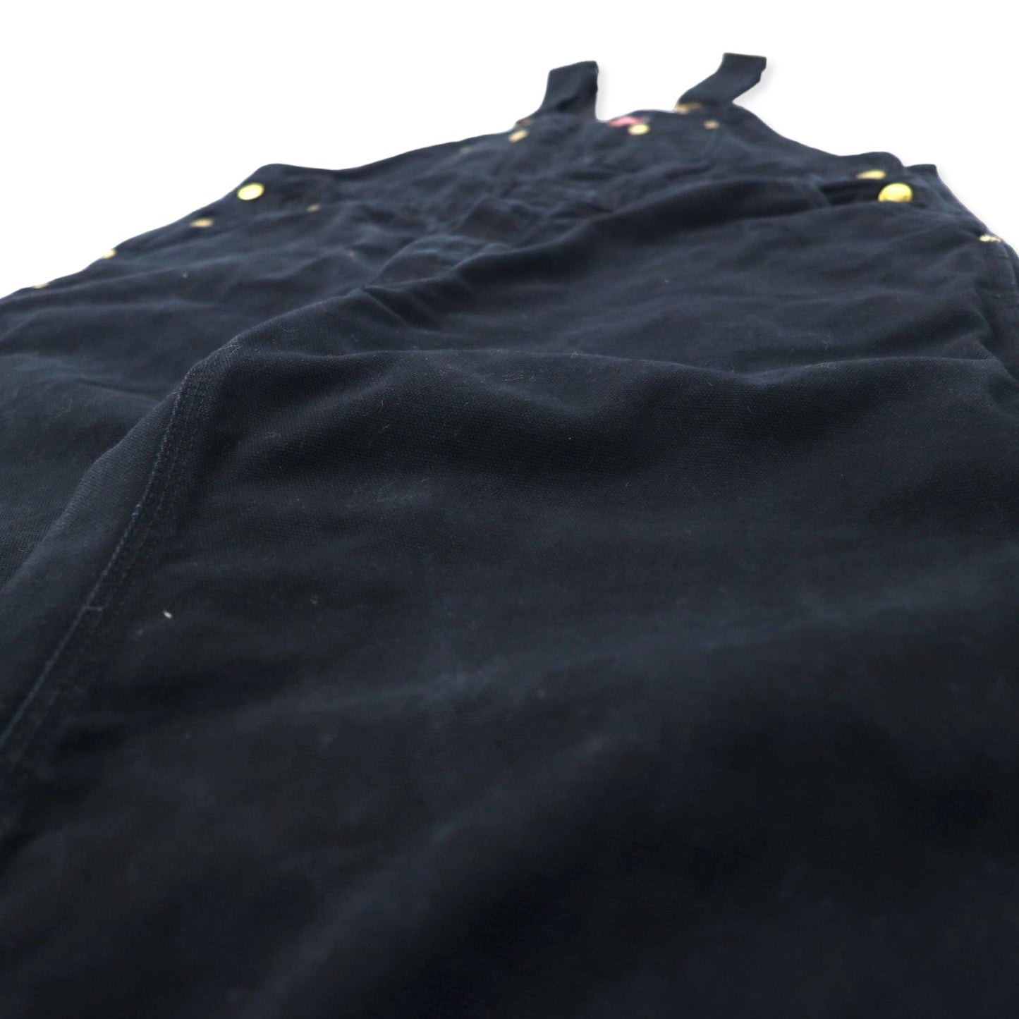 Dickies ダック オーバーオール XXL ブラック コットン
