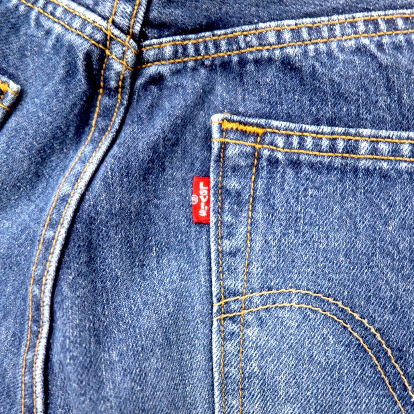 Levi's 90年代 501 レギュラー ストレート デニムパンツ L ブルー ボタン裏647 スモールe 紙タグ 裾シングルステッチ メキシコ製