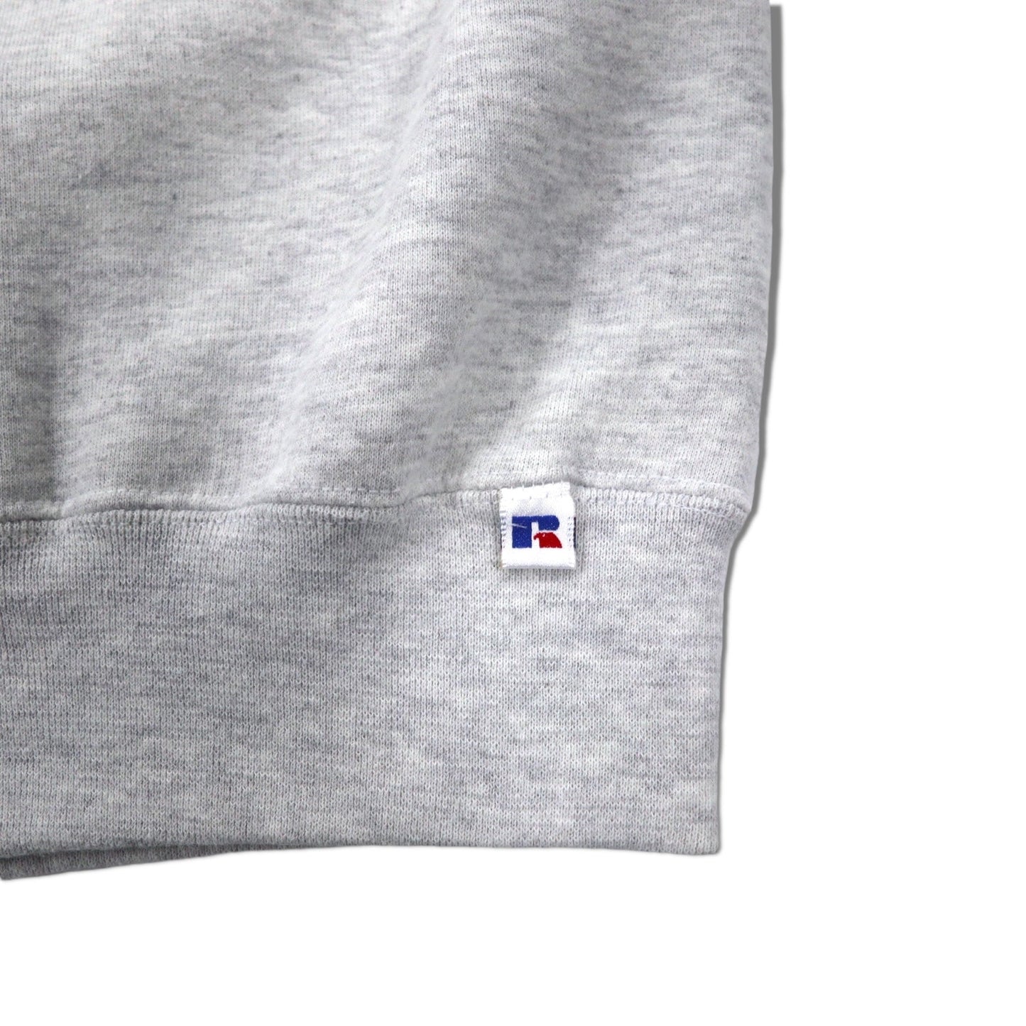 RUSSELL ATHLETIC USA製 90年代 カレッジ刺繍 スウェット L グレー コットン 裏起毛 フットボール FOWLER EAGLES