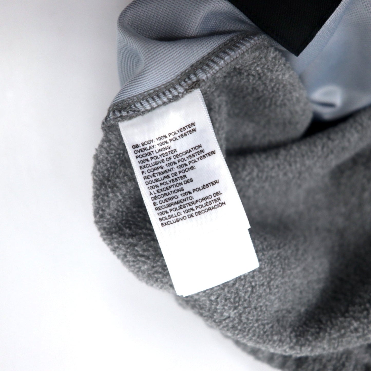 THE NORTH FACE フリース イージーパンツ XL グレー ポリエステル サイドライン US規格 エルサルバドル製