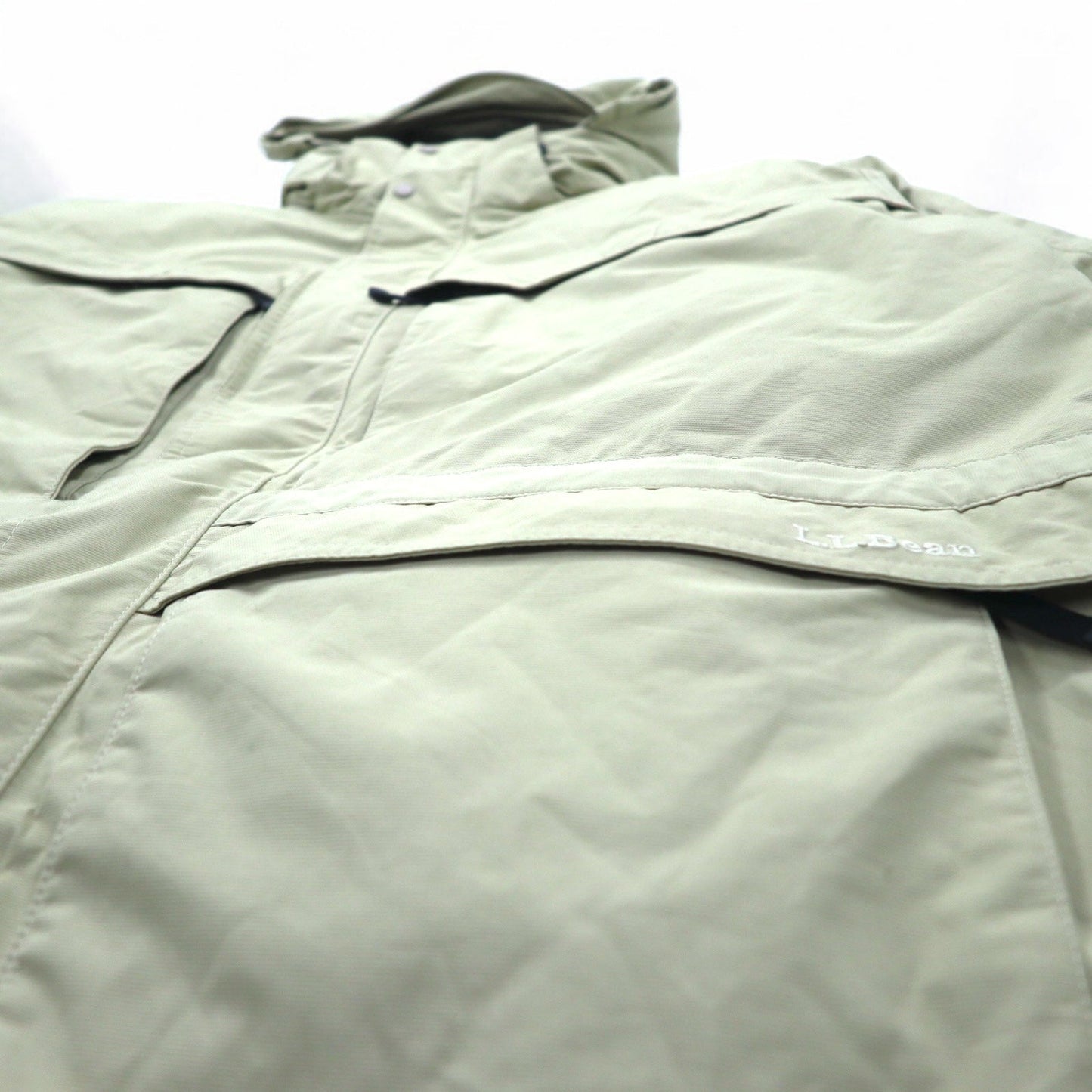 L.L.Bean 3WAY ゴアテックス GORE-TEX ダウンジャケット マウンテンパーカー XXL ベージュ Maine Warden's 3-in-1 Parka JMY5