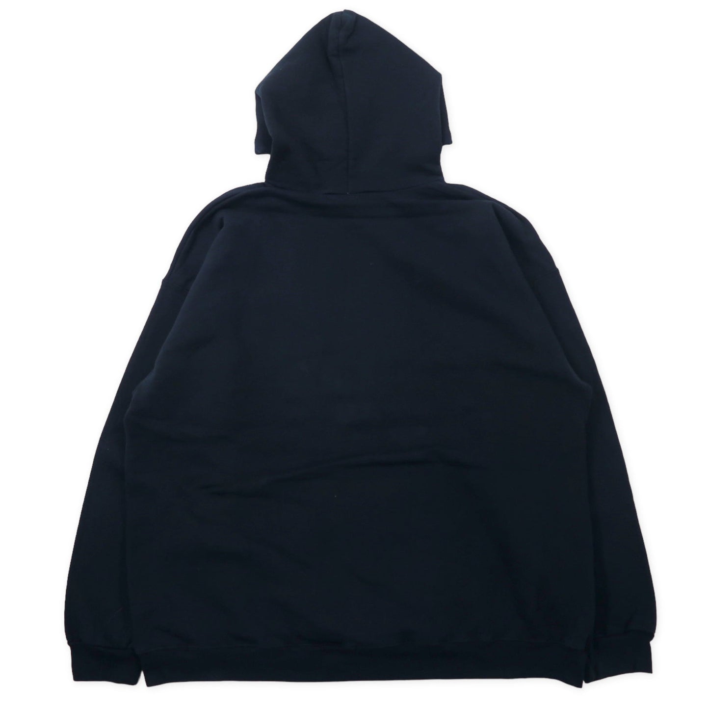 Hanes 90年代 プルオーバーパーカー XL ブラック コットン ULTIMATE COTTON 裏起毛 4 MINUTE MOVIE ビッグサイズ エルサルバドル製