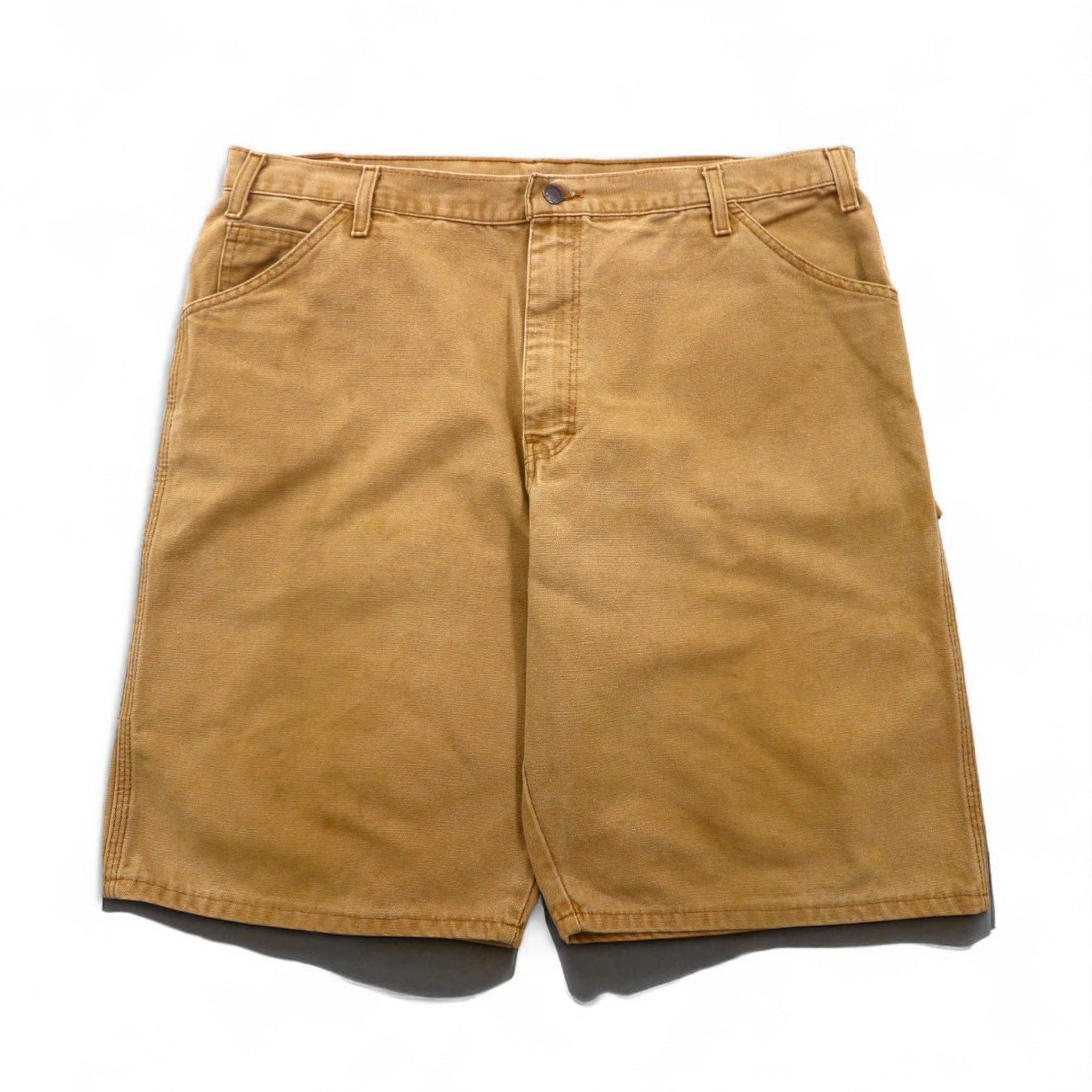 Dickies ダック地 ペインター ショートパンツ ハーフパンツ XL ベージュ コットン GD200RBD