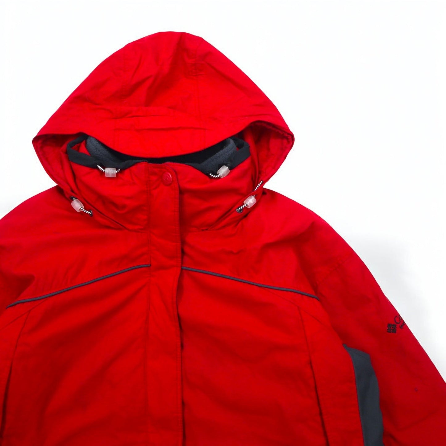 Columbia 90年代 3WAY マウンテンパーカー ウィンタージャケット L レッド 3-in-1 INTERCHANGE ライナー着脱式 Sunrise Peak Parka SL7379 スリランカ製