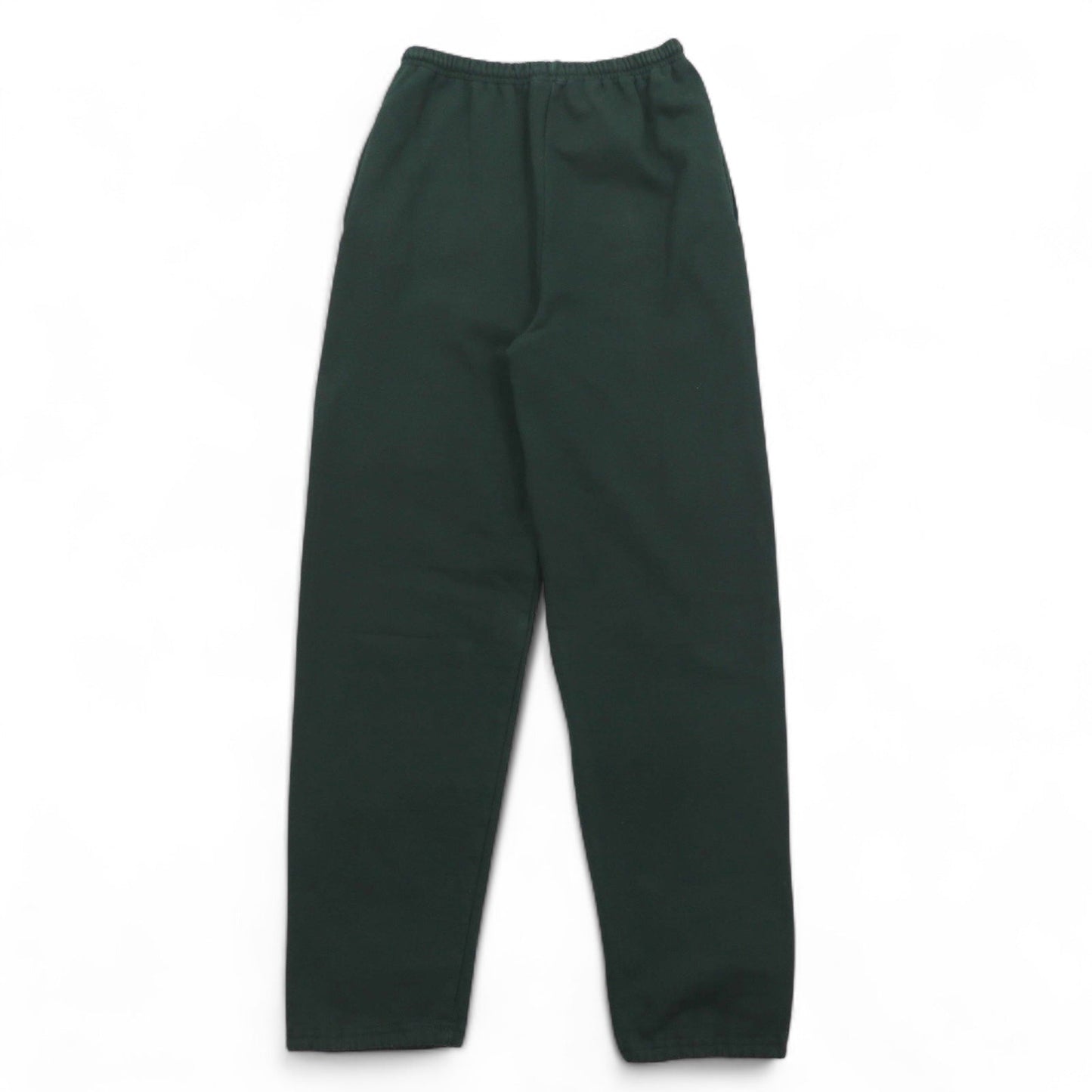 Champion スウェットパンツ S グリーン コットン 裏起毛 バータグ メキシコ製