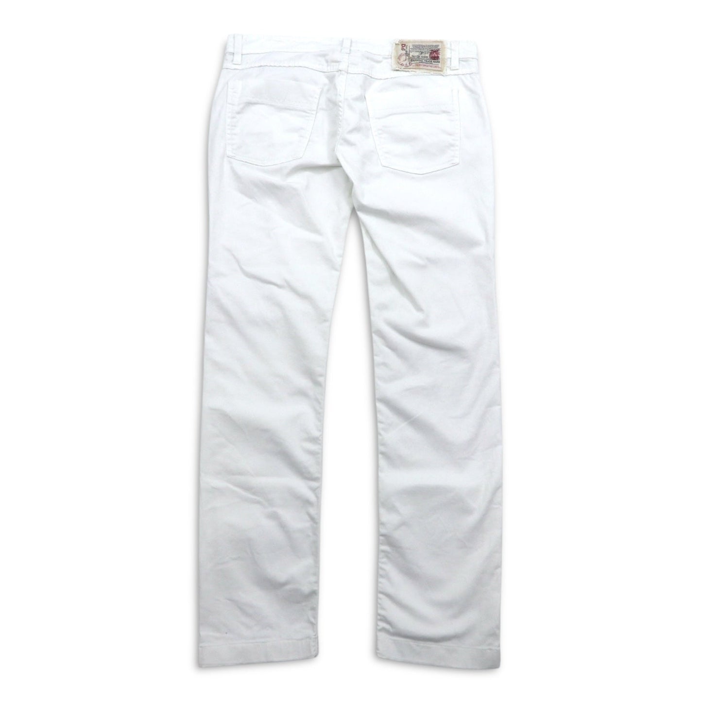 D&G DOLCE & GABBANA スキニージーンズ デニムパンツ XL ホワイト ストレッチ WONDER