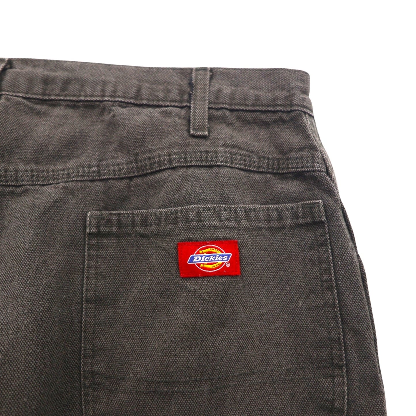 Dickies ダック地 ペインター ショートパンツ ハーフパンツ L グレー コットン 3990