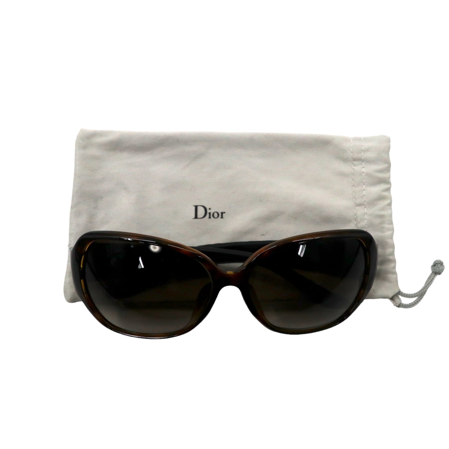 Christian Dior バタフライ サングラス ブラウン DJSHA 60-15 135 Dior Frisson F イタリア製