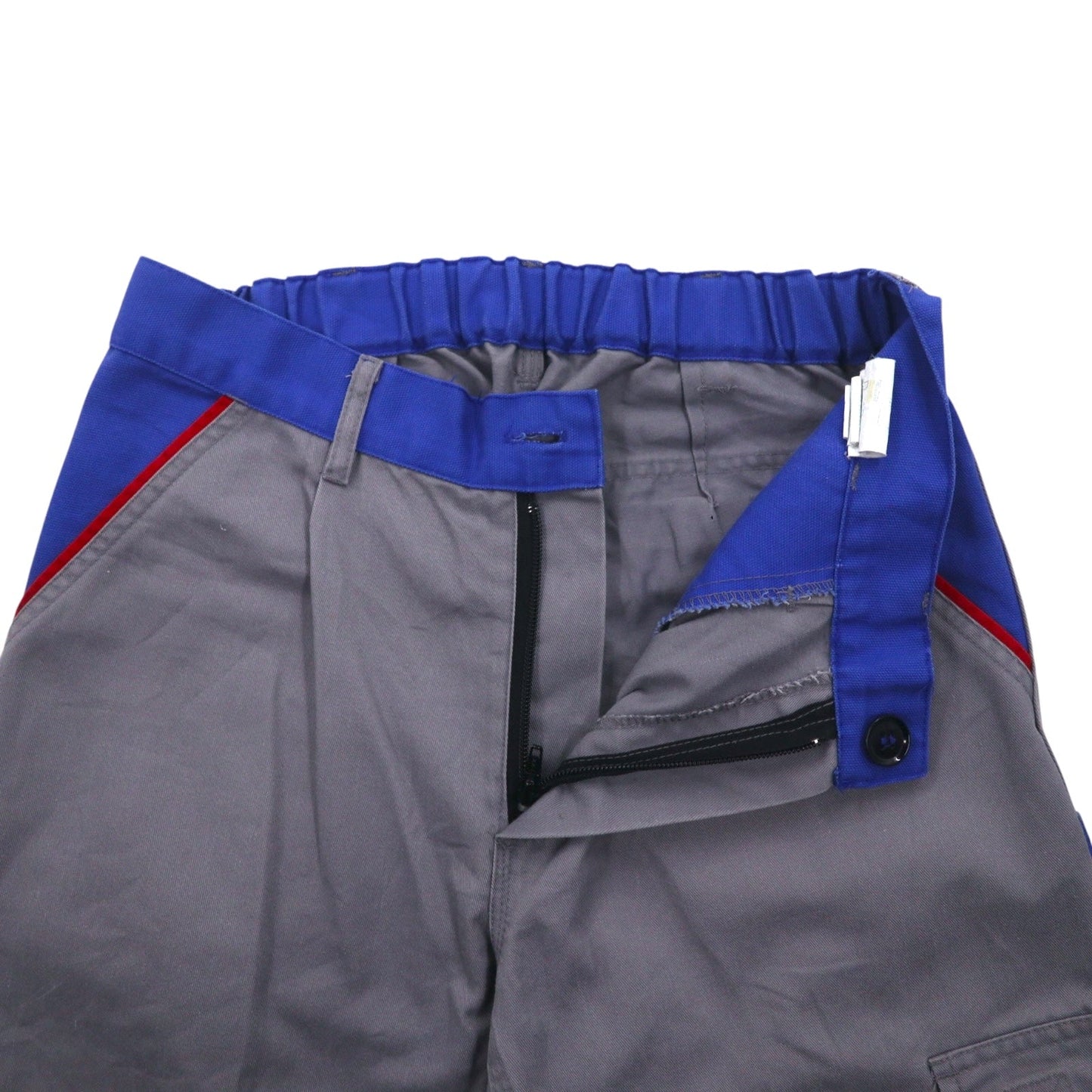 Vintage German Made Utility Pants PLANAM ドイツ製 ユーロワーク ダブルニー ワークパンツ M グレー コットン リフレクター