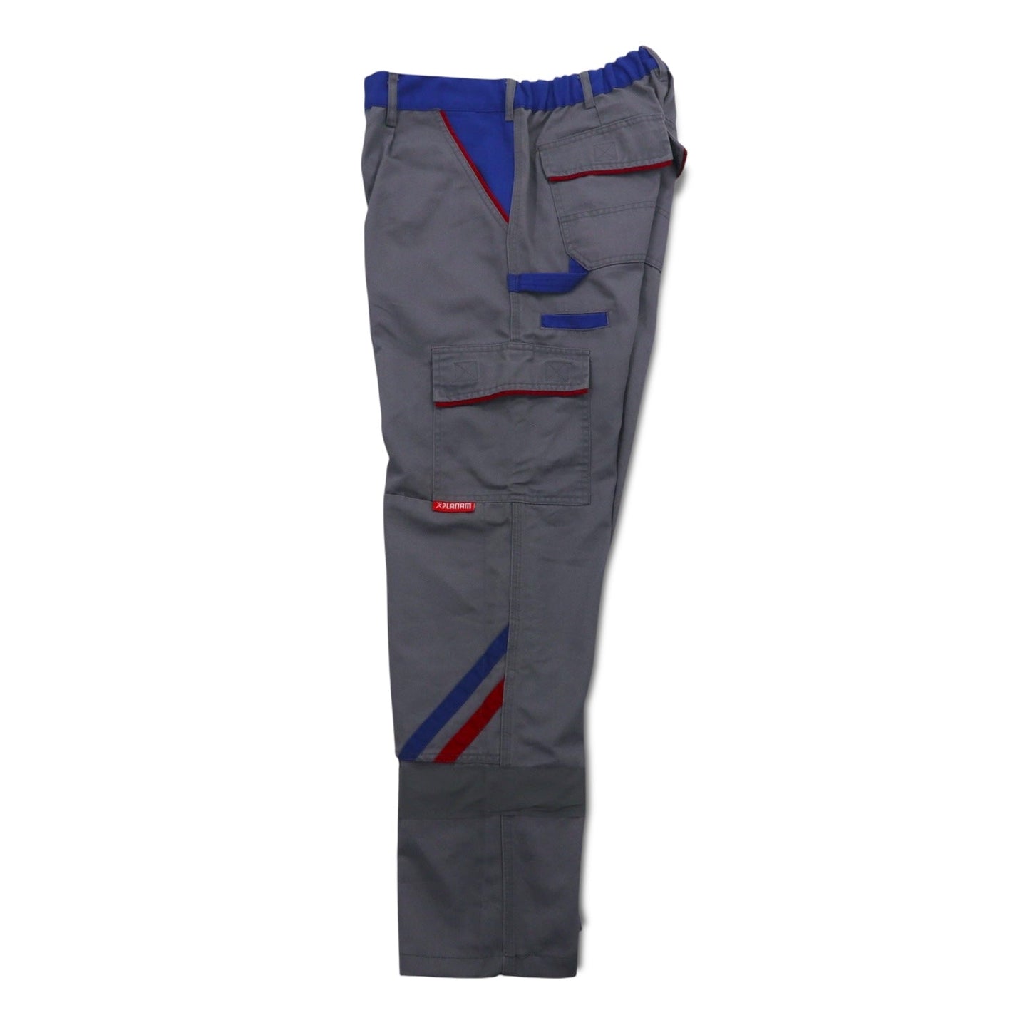 Vintage German Made Utility Pants PLANAM ドイツ製 ユーロワーク ダブルニー ワークパンツ M グレー コットン リフレクター