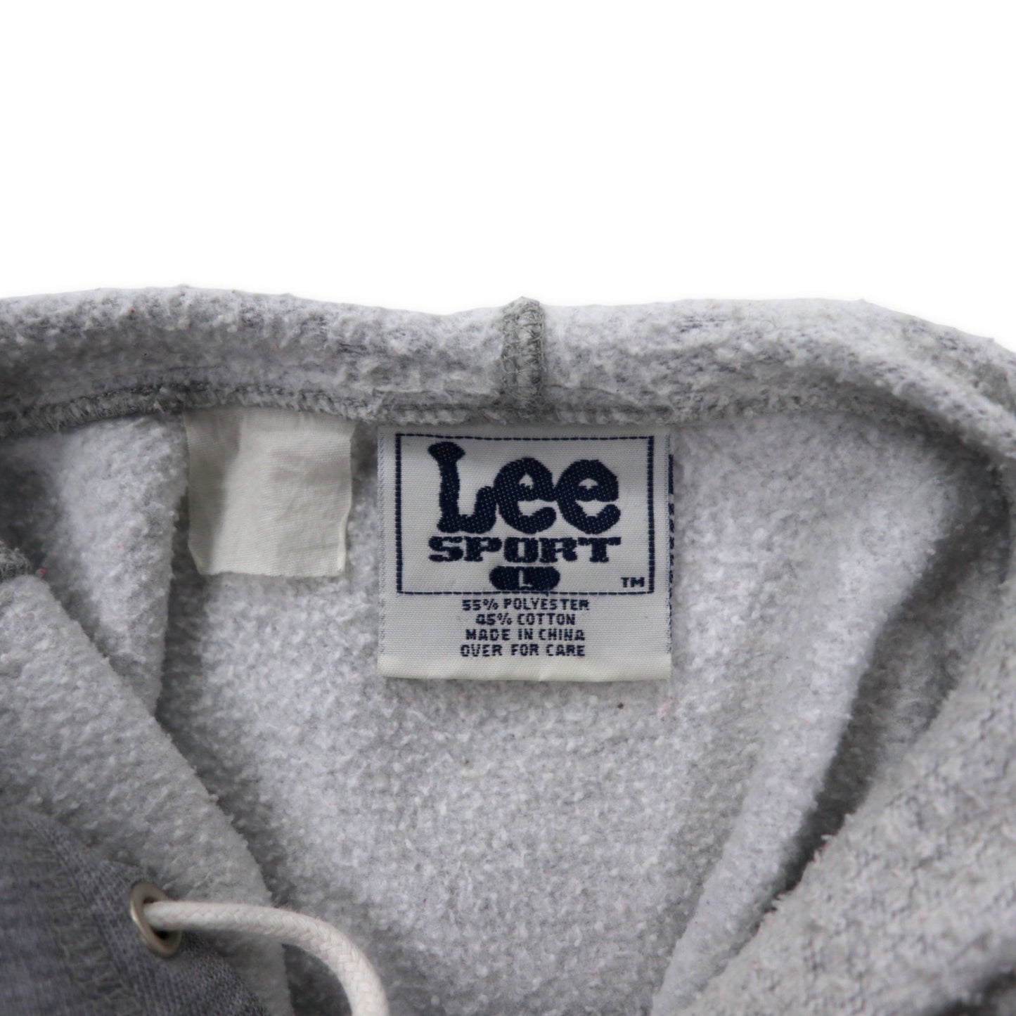 Lee SPORT 90年代 NHL プルオーバーパーカー L グレー コットン RANGERS 刺繍