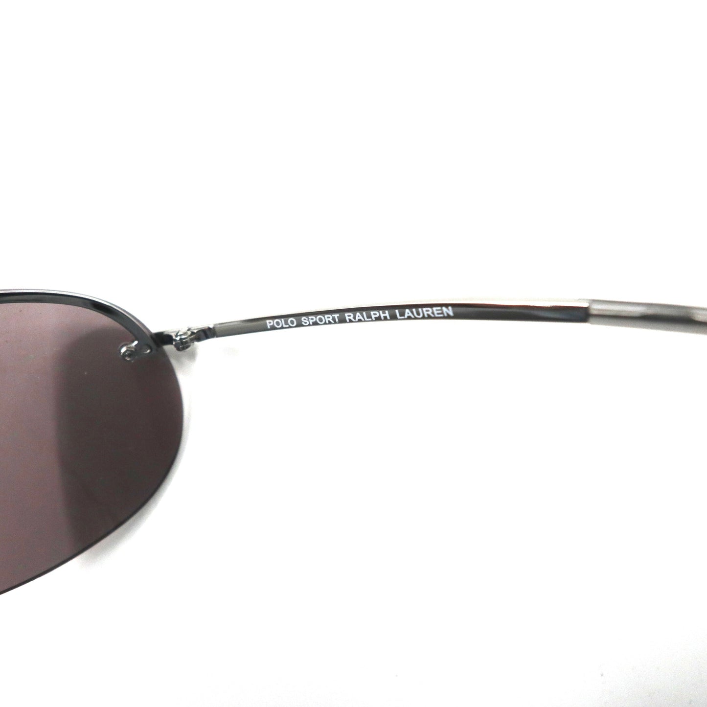 POLO SPORT RALPH LAUREN サングラス ティアドロップ ブラック シルバー 7718/S 6LB 67-09-125