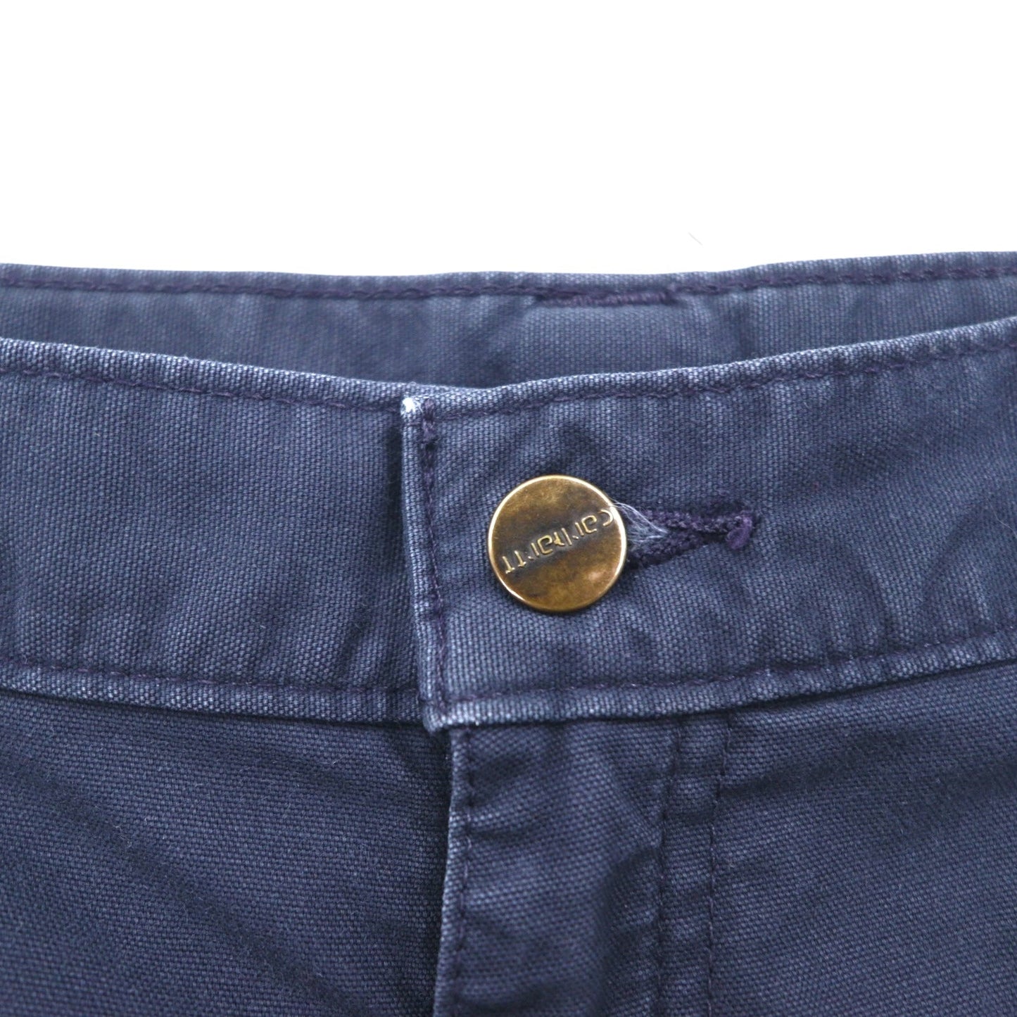 carhartt ダック地 ユーティリティ ショート ワークパンツ Canvas Utility Work Shorts ペインター L ネイビー コットン B174 メキシコ製