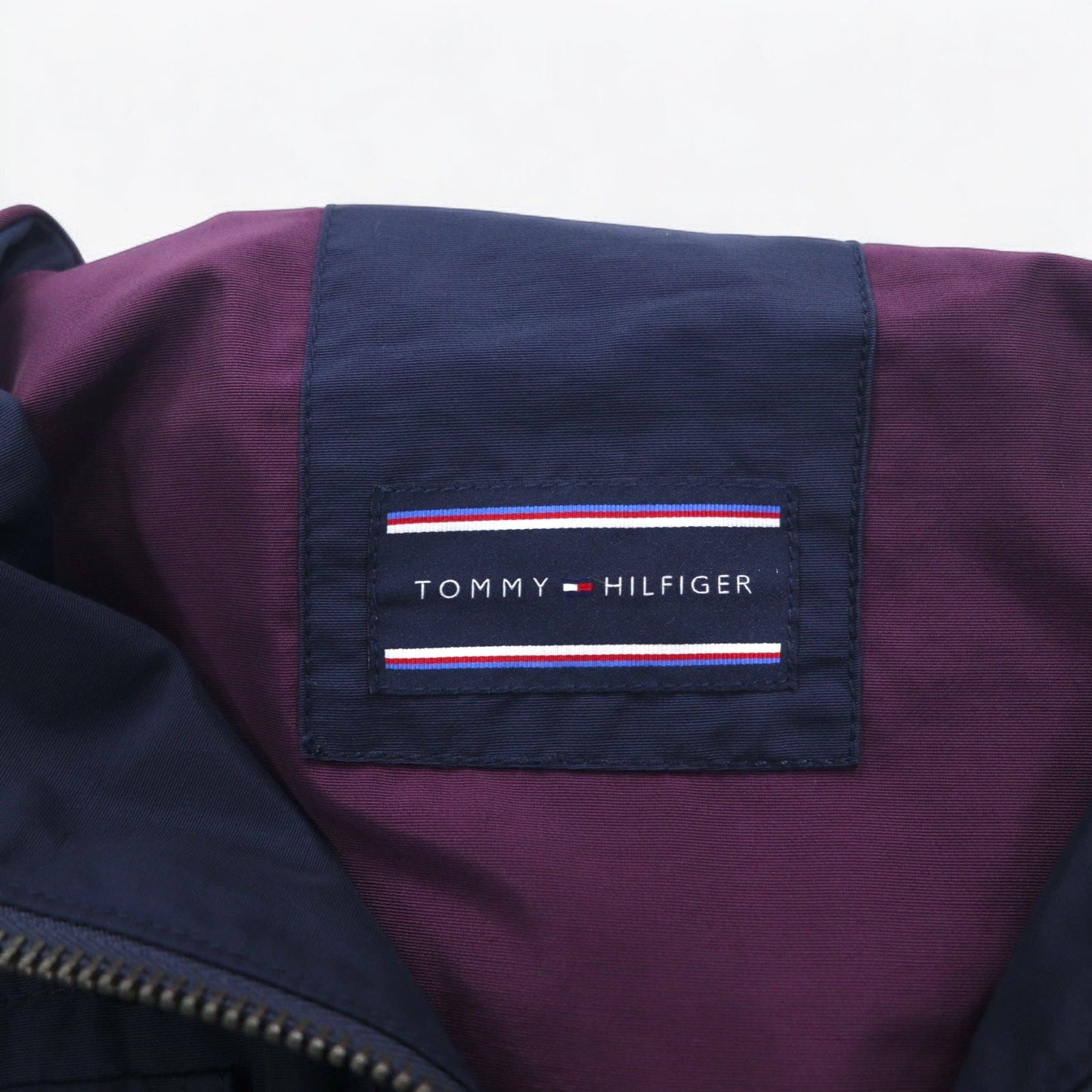 TOMMY HILFIGER 60/40クロス フィールドパーカー マウンテンパーカー S ネイビー コットン ナイロン ドローコード