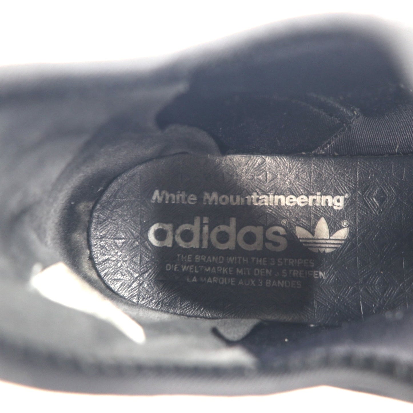adidas originals × WHITE MOUNTAINEERING スニーカー 27.5cm ブラック ZX FLUX PLUS AQ3270