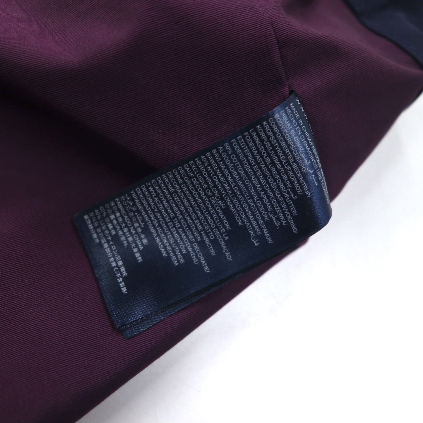 TOMMY HILFIGER 60/40クロス フィールドパーカー マウンテンパーカー S ネイビー コットン ナイロン ドローコード