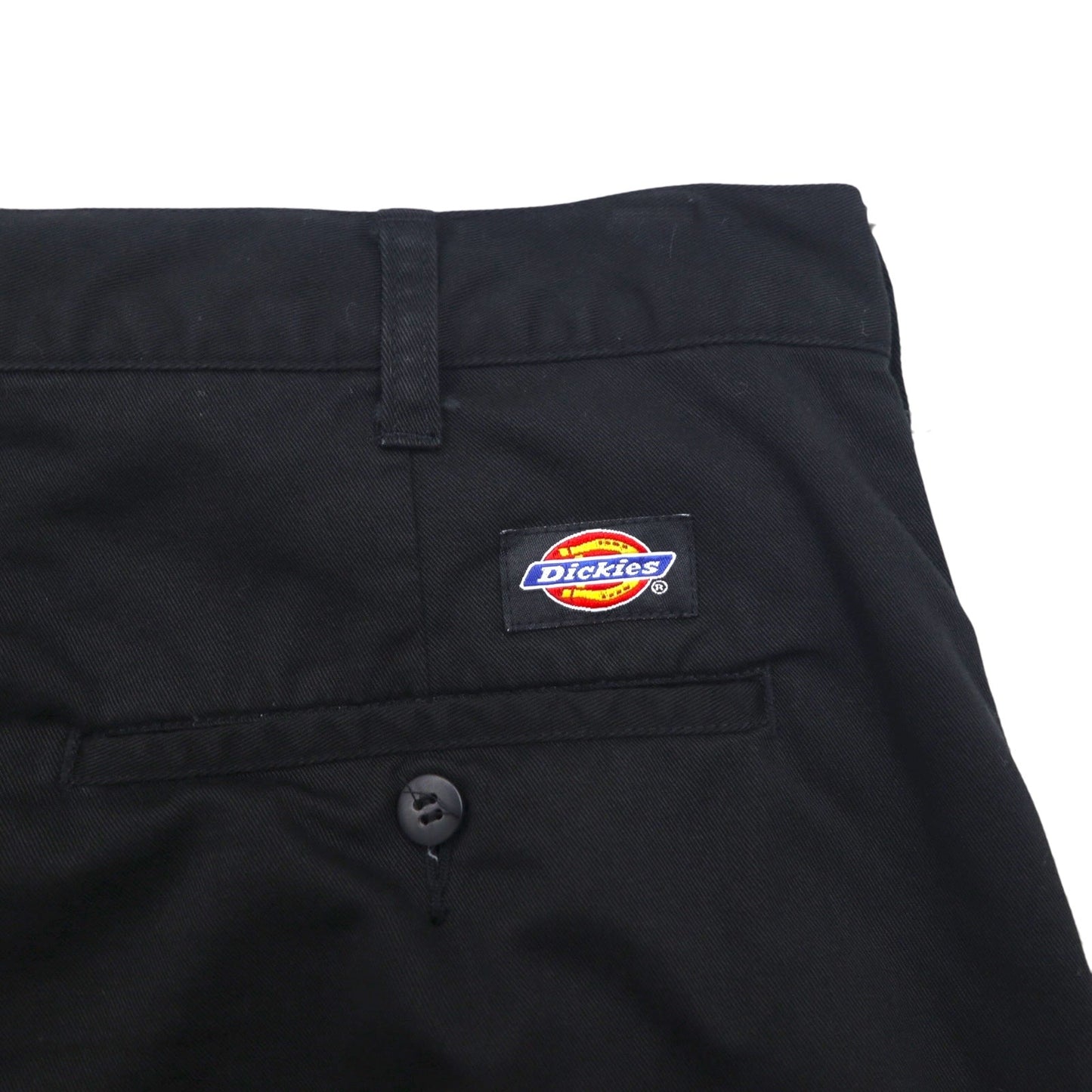 Dickies ショート カーゴパンツ ハーフパンツ L ブラック コットン
