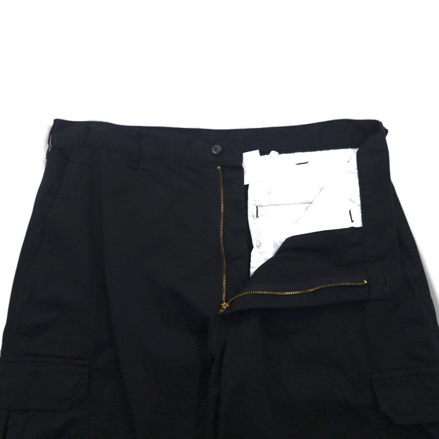 Dickies ショート カーゴパンツ ハーフパンツ L ブラック コットン