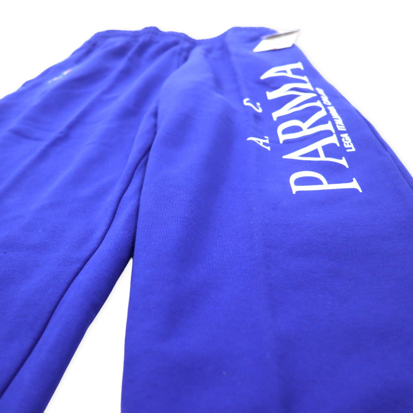 KAPPA 90年代 スウェットパンツ O ブルー ITALIAN FOOTBALL LEAGE コットン F.C. PARMA プリント 日本製 未使用品