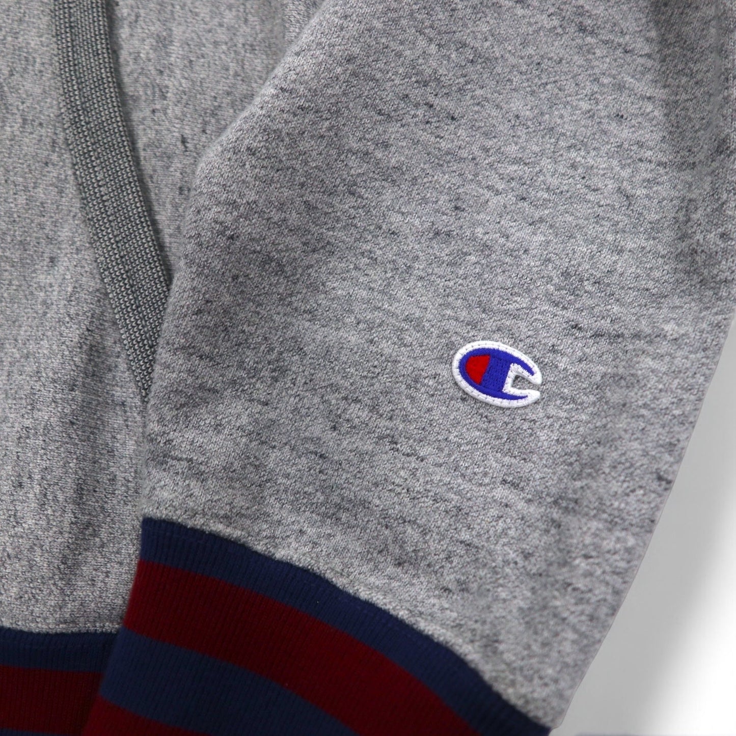 Champion リバースウィーブ REVERSE WEAVE リブライン プルオーバーパーカー L グレー ROCHESTER N.Y. 直営限定 C8-U104