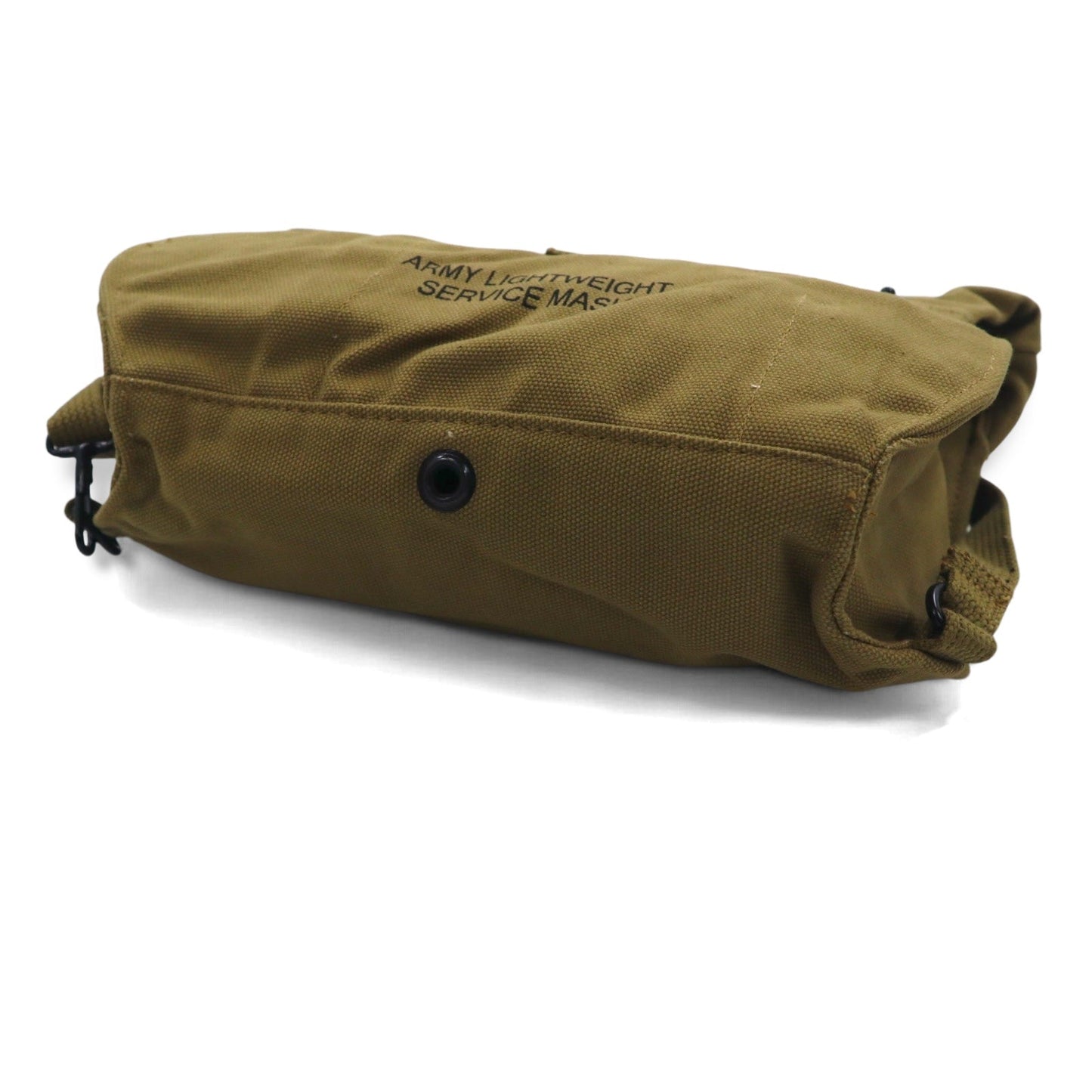 US ARMY 米軍 WW2 M6 ガスマスクバッグ ショルダーバッグ キャンバス ステンシル ミリタリー YMCL KY 未使用品
