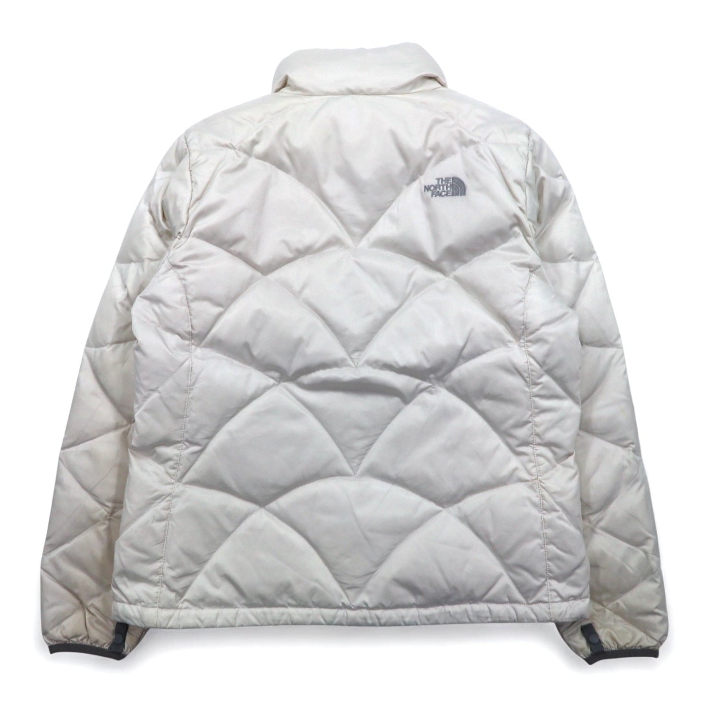 THE NORTH FACE 550フィル ダウンジャケット L ホワイト ALIS 550 FILL DOWN QUILTED PUFFER JACKET